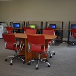 meeting/study area in clubhouse